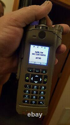 Motorola SRX 2200 VHF Portable Radio APX 6000 Military housing radio