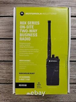 Motorola Solutions RDV5100 VHF Two-way Radio 5 watts 10 channels Pre Owned