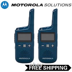 Motorola Solutions T383 Two-Way Radio Walkie Talkie 25mile range + charging dock