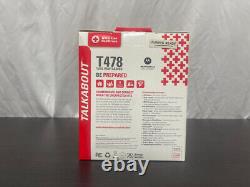 Motorola Solutions T478 Talkabout White Rechargeable 2-Way Radio