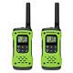 Motorola Solutions T600 35 Miles Waterproof Two-way Radio Green, 2-pack