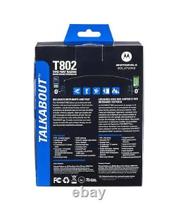 Motorola Solutions T802 Two Way Radios with Surveillance Style Earpieces 4-Pack