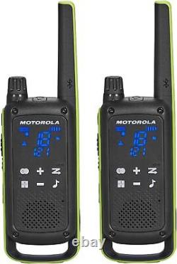 Motorola Solutions T803 Two-Way Radio 35 mi. Bluetooth with Charging Dock 2-Pack