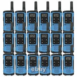 Motorola Solutions Talkabout T100 Walkie Talkie 18-Pack Two-Way Radios, Blue