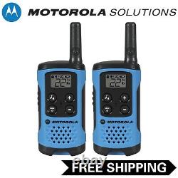 Motorola Solutions Talkabout T100 Walkie Talkie 18-Pack Two-Way Radios, Blue