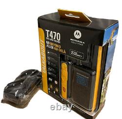 Motorola Solutions Talkabout T470 Two-Way Radio Bundle, 2-pack New in Box