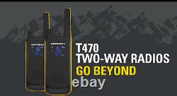 Motorola Solutions Talkabout T470 Two-Way Radio Bundle, 2-pack New in Box