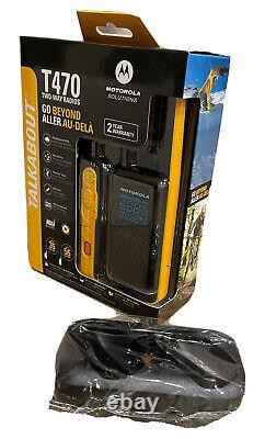 Motorola Solutions Talkabout T470 Two-Way Radio Bundle, 2-pack New in Box