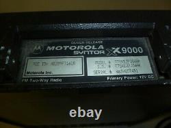 Motorola Syntor XX9000 30-50 MHz 100 Watt Low Band Two Way Radio T71KEJ7J04AK
