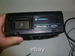 Motorola Syntor XX9000 DUAL HEAD 30-50 MHz 100 Watt Low Band Two Way Radio ga352