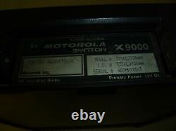 Motorola Syntor XX9000 DUAL HEAD 30-50 MHz 100 Watt Low Band Two Way Radio ga