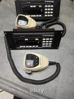 Motorola Syntor XX9000 Two Way Radio Base Unit with Accessories & Brackets
