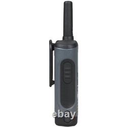 Motorola T200tp Two Way Radio, Gray, Nimh Or Alkaline, Pk3