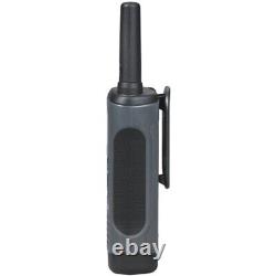 Motorola T200tp Two Way Radio, Gray, Nimh Or Alkaline, Pk3