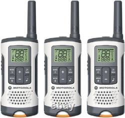 Motorola T260TP Talkabout 3 Pieces Two-Way Radio White