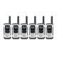 Motorola T260tp Talkabout Frs/gmrs Two Way Radio (6 Pack)