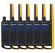 Motorola T470 Two Way Radio 6-pack Walkie Talkies 22 Channels License Free