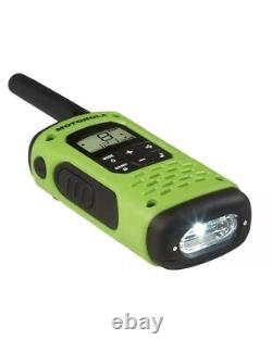 Motorola T600 H2O Two-way Radio, 35 Miles Waterproof Green, 2Pack, FREE SHIPPING