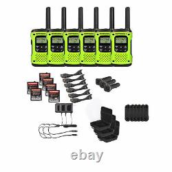 Motorola T605 Two-Way Radio / Walkie Talkies Sealed 6 Pack of Radios