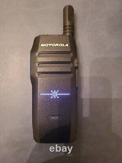 Motorola TLK-100 4G LTE Two-Way Radio Wave Black