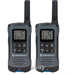 Motorola Talkabout& #174 Rechargeable Two-Way Radios, Gray, 2 Pack
