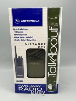 Motorola Talkabout Distance DPS Two-Way Radio Dark Pewter