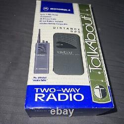Motorola Talkabout Distance DPS Two-Way Radio New Old Stock See Desc