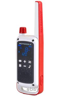 Motorola Talkabout FRS T478 Two Way Radio 2 PK Walkie Talkies 2 Remote Mics