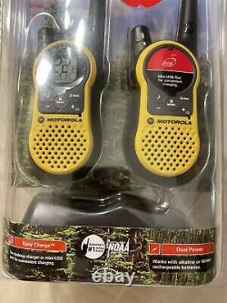 Motorola Talkabout Radio MH230R Two Way Radio System WEATHER 22 Channels 23 mile