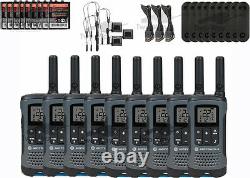 Motorola Talkabout T200TP Walkie Talkie FRS/GMRS Two Way Radio 9-PACK