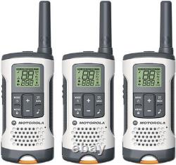 Motorola Talkabout T260TP Two-Way Radio (Set of 3) White Brand New UHF