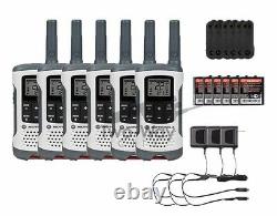 Motorola Talkabout T260 Two-Way Radio / Walkie Talkies Rechargeable 6-PACK