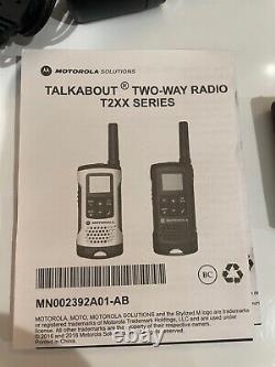 Motorola Talkabout T265 Sportsman Edition Two-Way Radio Walkie Talkies Pack Of 2