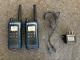 Motorola Talkabout T460 Rechargeable Two-way Radio (dark Blue) Lot Of 2