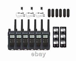 Motorola Talkabout T460 Two-Way Radios / Walkie Talkies 6-PACK