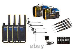 Motorola Talkabout T475 Two Way Radio 4-Pack Walkie Talkies 22 Channels