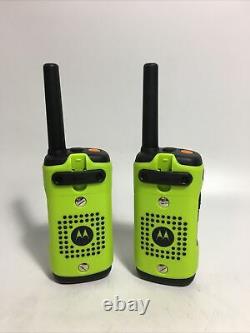 Motorola Talkabout T600 Two-Way Radio, 35 Mile, 2 Pack, Lime