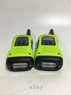 Motorola Talkabout T600 Two-Way Radio, 35 Mile, 2 Pack, Lime