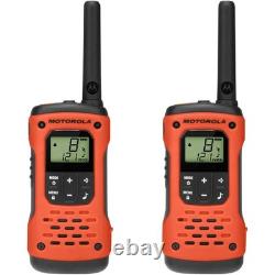 Motorola Talkabout T605 H2O 2-Way Radios Pair Waterproof Floating NOAA