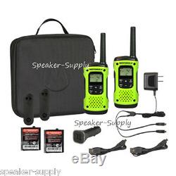 Motorola Talkabout T605 H2O Walkie Talkie 4 Pack Set Two Way Radio Waterproof