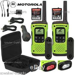 Motorola Talkabout T605 H2O Walkie Talkie Set 35 Mile Two Way Radio Waterproof