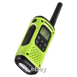 Motorola Talkabout T605 Two-Way Radio, 2 Pack, Lime