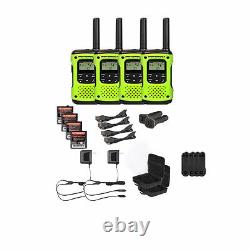 Motorola Talkabout T605 Two-Way Radio / Walkie Talkies 4-PACK Waterproof