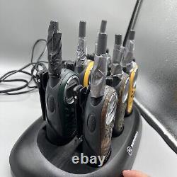 Motorola Talkabout T7100 Two-Way Radios Lot Of 6 with Chargers Base Accessories