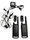 Motorola Talkabout T800 Two-way Radios Blue/black With Ear Phones Belt Clips