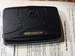 Motorola Talkabout Two Way Pager T900 Metrcall