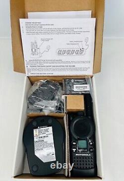 Motorola Two-Way Business Radio 1 Channel CLS1110 Black New Brand NEW