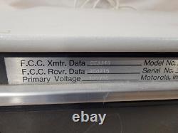 Motorola Two Way Radio Base Station L43JJB1100CM With Extra Piece, See Pics