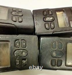 Motorola Two-way Radios With Microphones And Chargers (set Of 4)