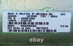 Motorola VHF GR1225 Two-way radio repeater 146-174mhz, H5158A, M43GRC90C2AA, MIC